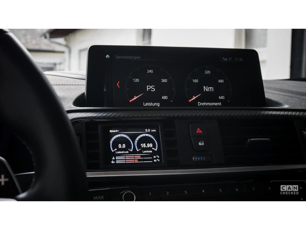 CANchecked displej MFD28 pro BMW 2011-2019