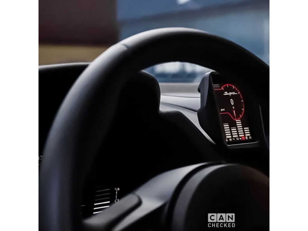 CANchecked displej MFD28 Toyota Supra MK5