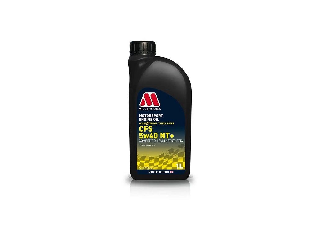 Millers Oils CFS 5W40 NT+ (NANODRIVE, PAO + 3 estery)
