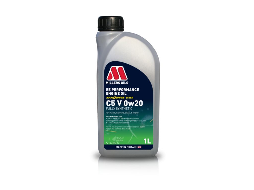Millers Oils EE Performance 0W20 C5 V (VW 508 00/509 00, Porsche C20)