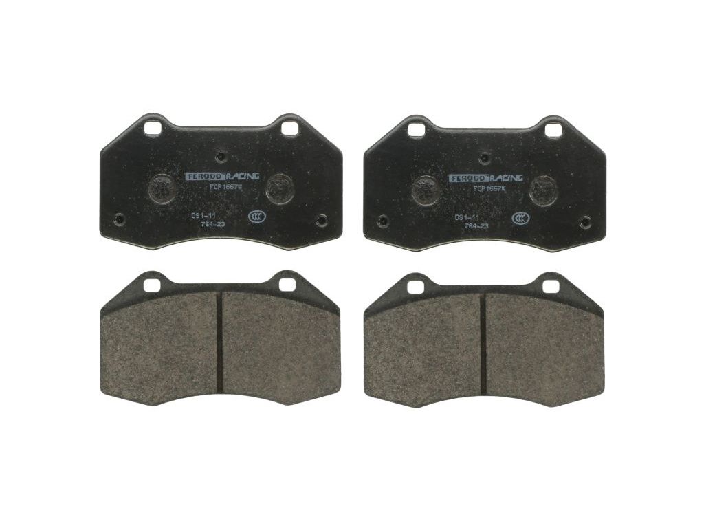 FERODO DS1.11 přední brzdové destičky Brembo (B63)