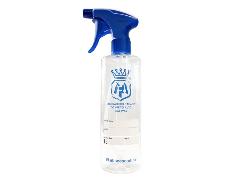 Labocosmetica Graduated Bottle with Trigger | odměrná láhev 500 ml s profesionálním rozprašovačem Přesné ředění 1:1 až 1:20 bez počítání