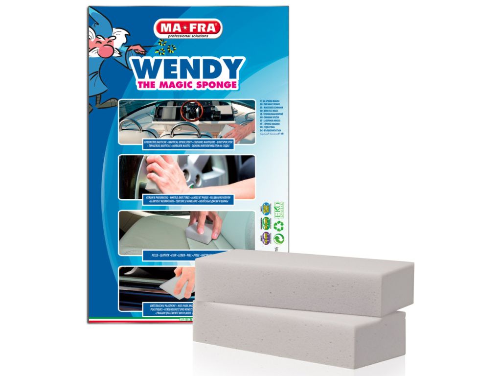 MA-FRA WENDY speciální čisticí houbičky - sada 12 ks