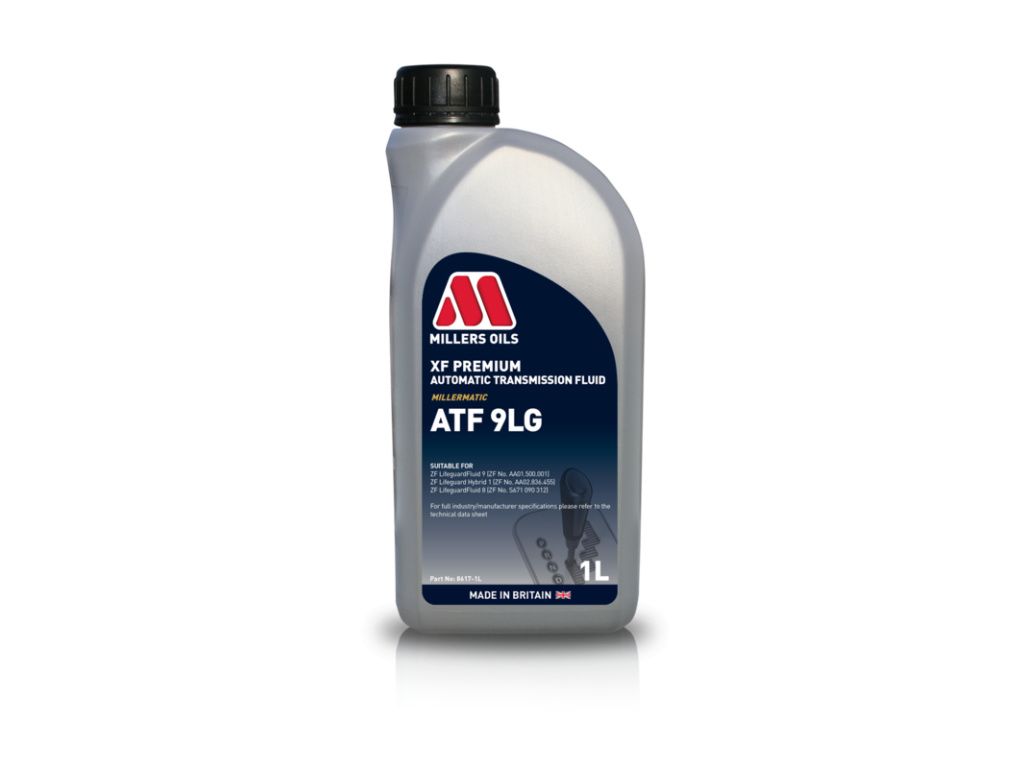Millers Oils XF PREMIUM ATF 9LG – kapalina pro automatické převodovky ZF 8/9 & hybridy