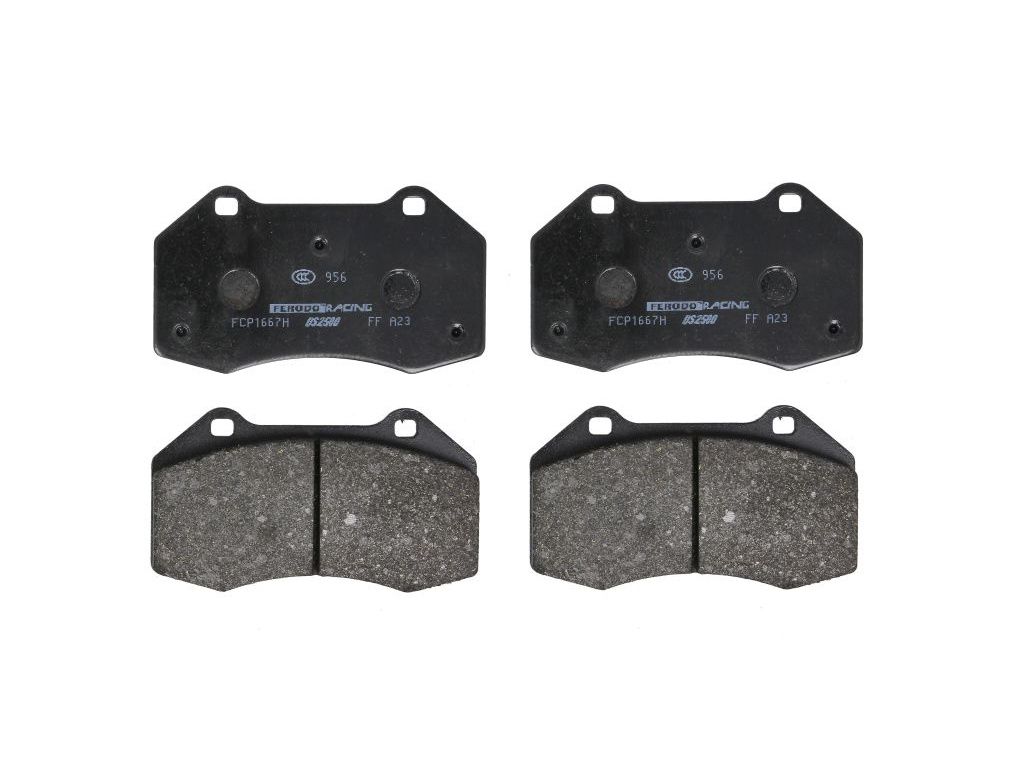 FERODO DS2500 přední brzdové destičky Brembo (B63)