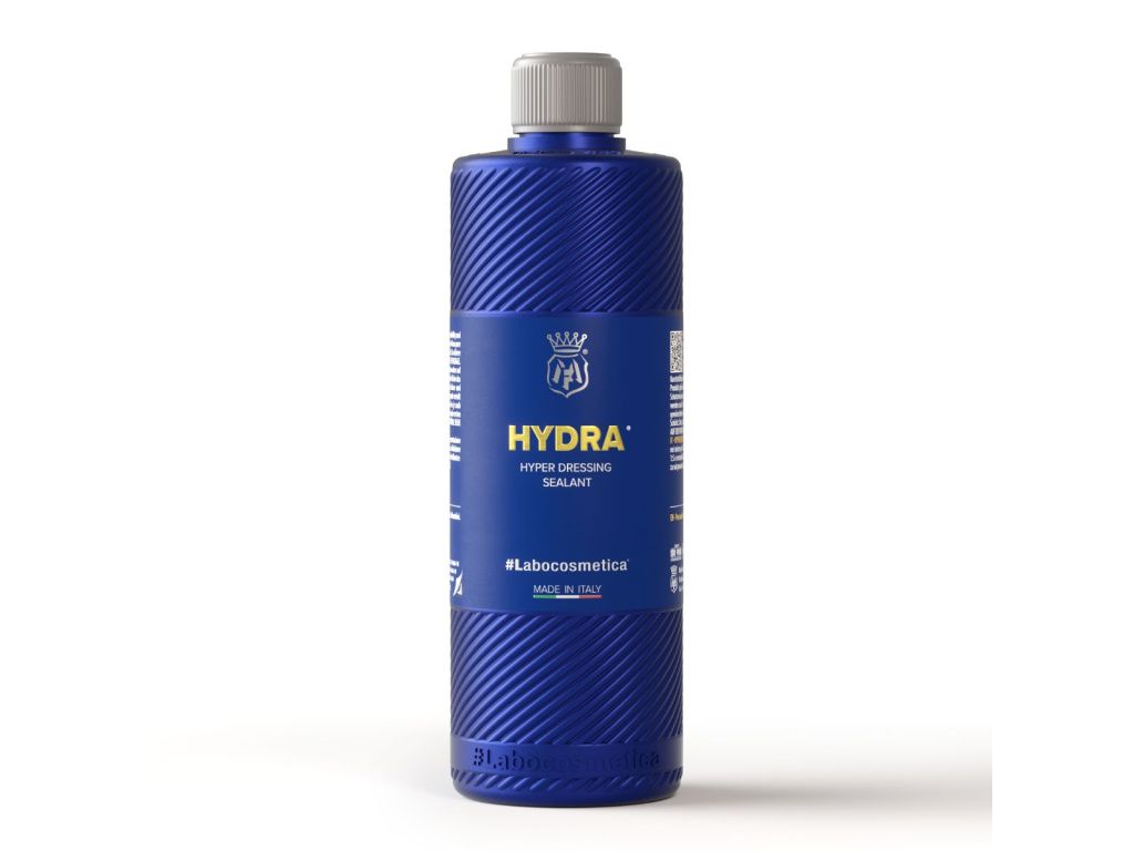 Labocosmetica HYDRA | hyper dressing sealant na plasty a pneumatiky 3měsíční UV ochrana plastů a pneumatik