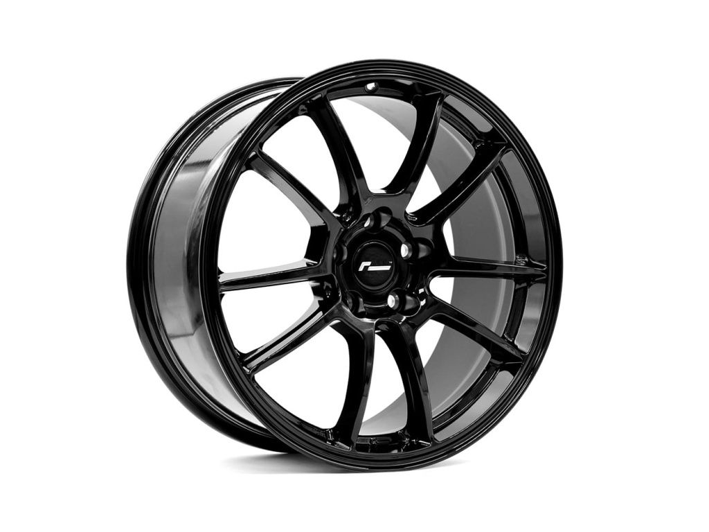RacingLine Cup Edition EVO kolo z lehké slitiny 18×8,5" ET45 5×112 | Gloss Black | VWR610010 Lehký 18" ráfek pro platformy MQB / MQB EVO / A5